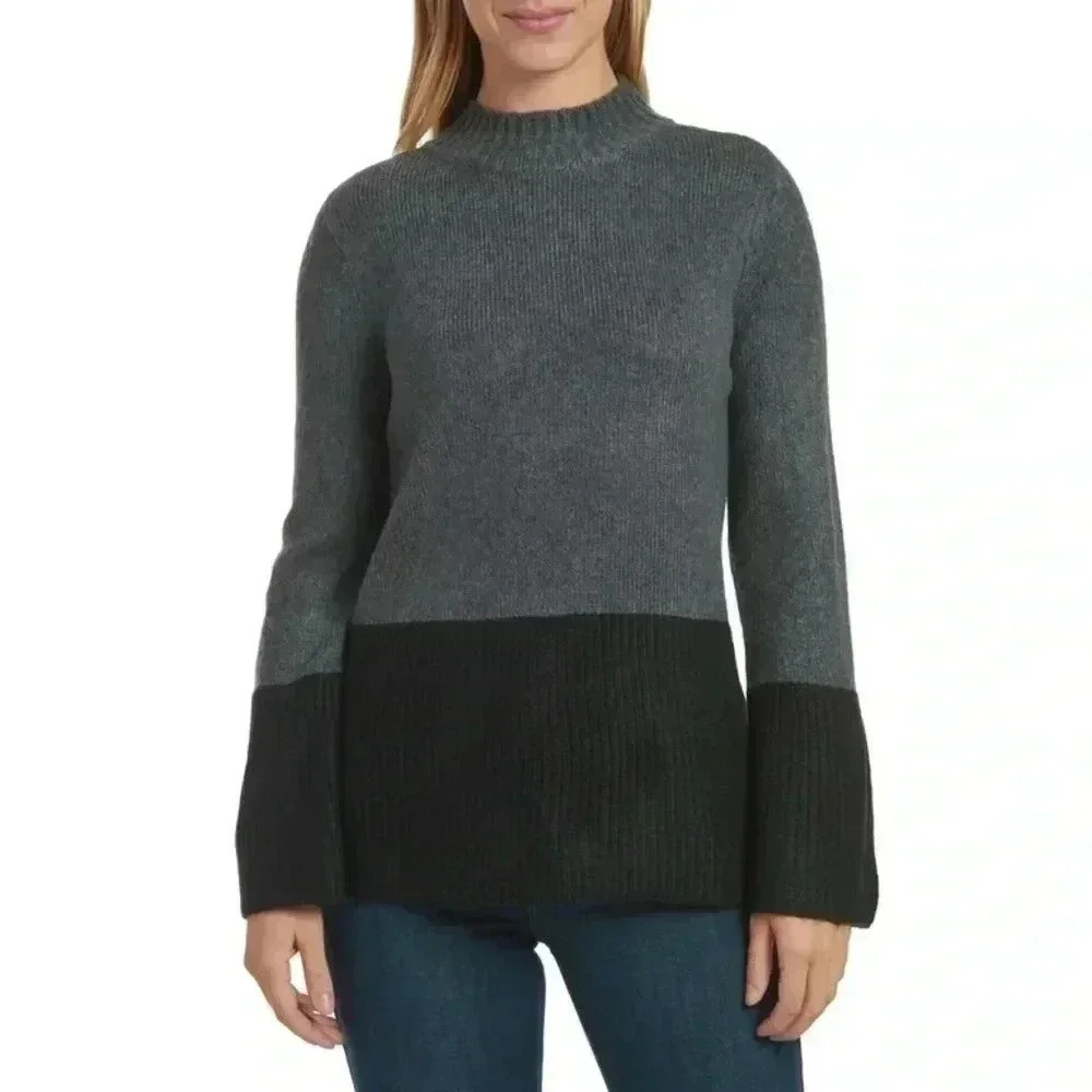 beachlunchlounge Colorblocked Hem Sweater Size XS